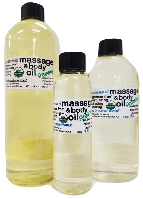 Body Oil & Massage Oil .